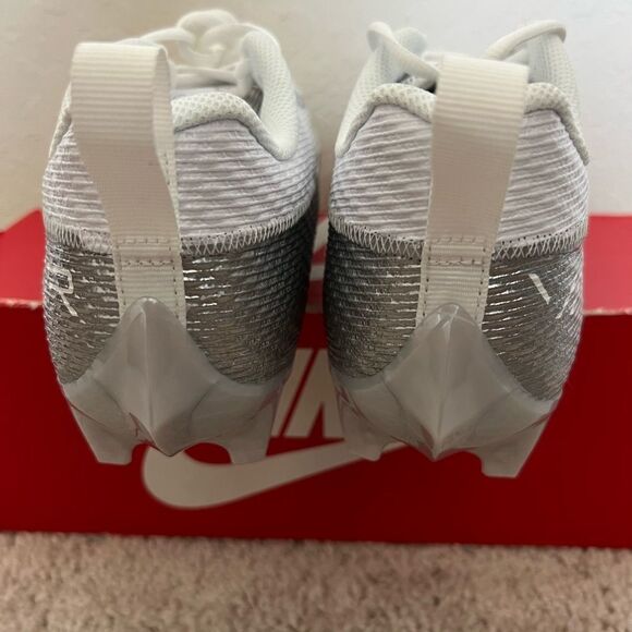 Nike Vapor Edge Speed 360 2 White Football Cleats - Picture 5 of 9